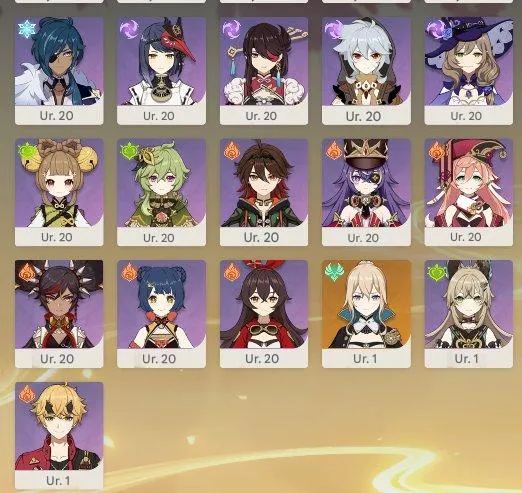 GI1005 Premium Shenhe Starter with Ayaka, Hu Tao, Nahida, Furina, Amos Bow and Event Weapons 